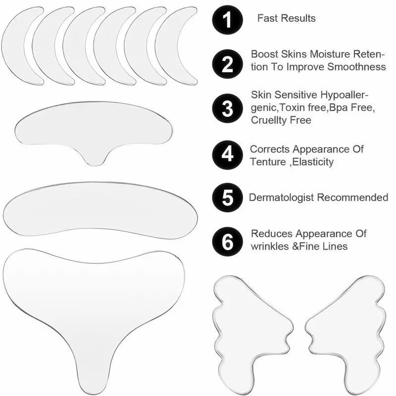 Anti-Wrinkle Silicone Patches™